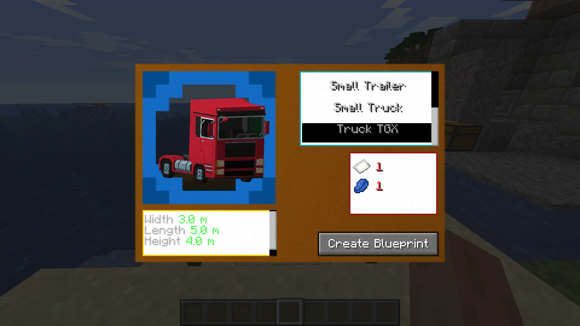 Traffic Simulator, Моды, Minecraft