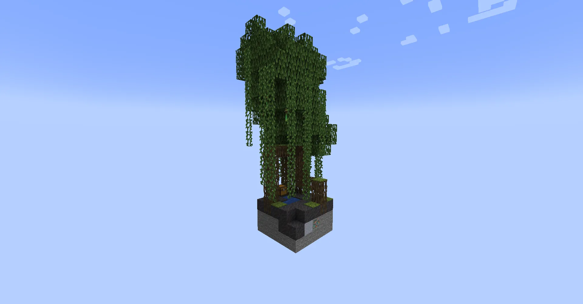 LuckySkyBlock, Карты, Minecraft