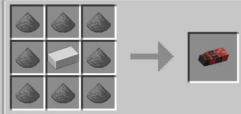 Mxgia Point Blank Custom Recipes — скриншот 1 (Моды, Minecraft)