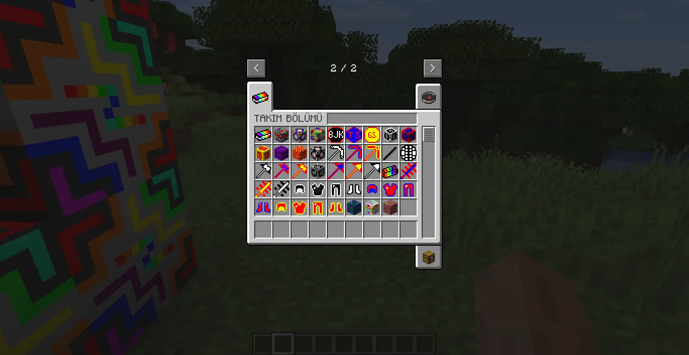 TEAM MODE, Моды, Minecraft
