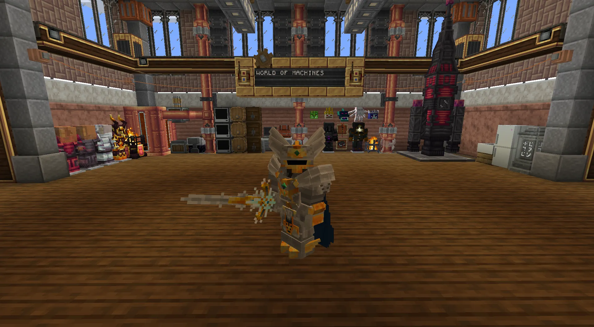 world of machines — скриншот 2 (Модпаки, Minecraft)