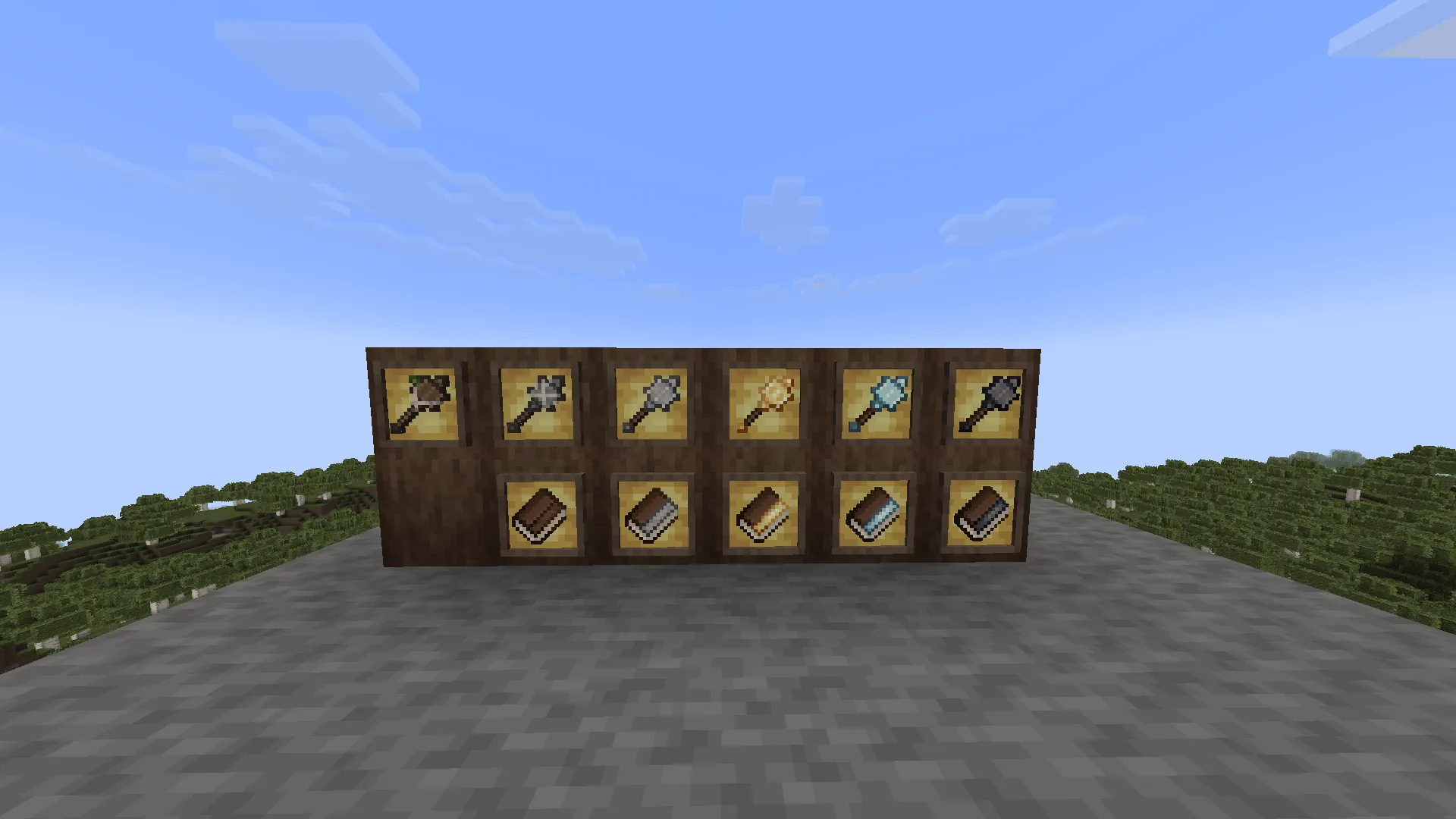 Ashen + Fabled Weaponry — скриншот 7 (Текстуры, Minecraft)