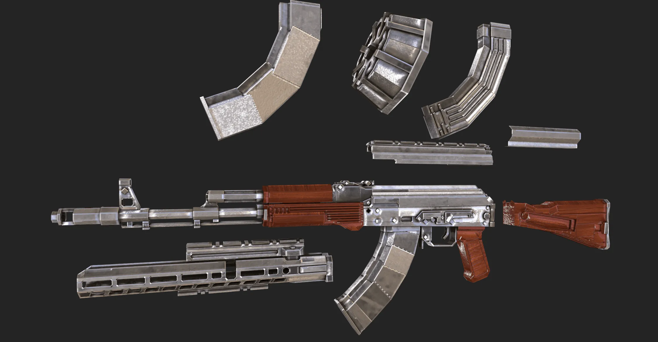 [TaCZ] STALKER GunPack, Кастомизации, Minecraft