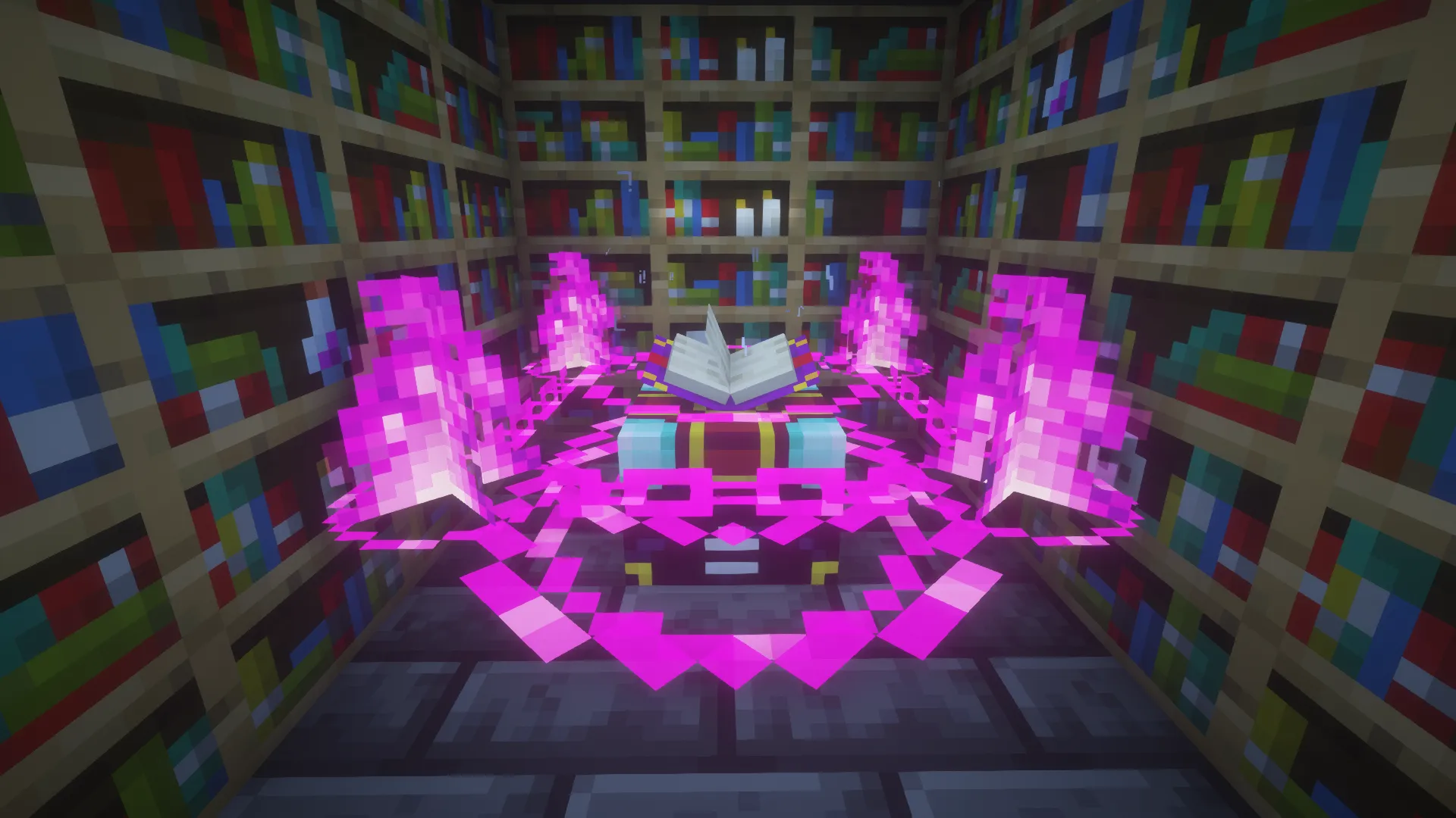 Arcane Ultimate Enchanting Table — скриншот 1 (Текстуры, Minecraft)