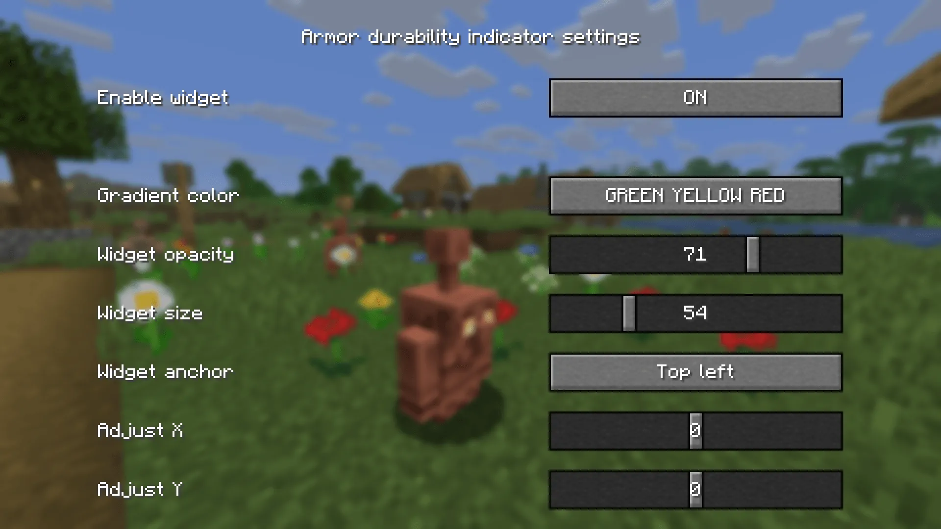 Armor Damage Indicator, Моды, Minecraft