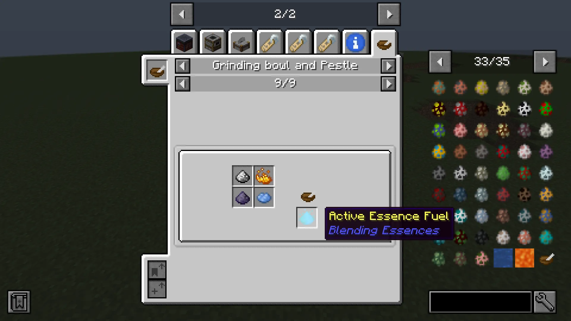 Blend and Essence, Моды, Minecraft