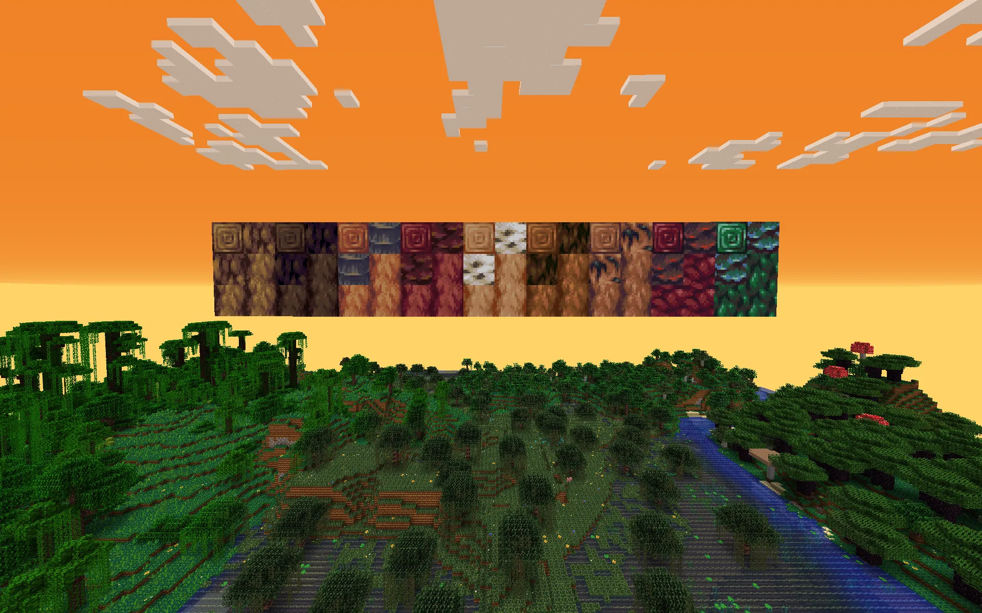 Squart's Vision, Текстуры, Minecraft