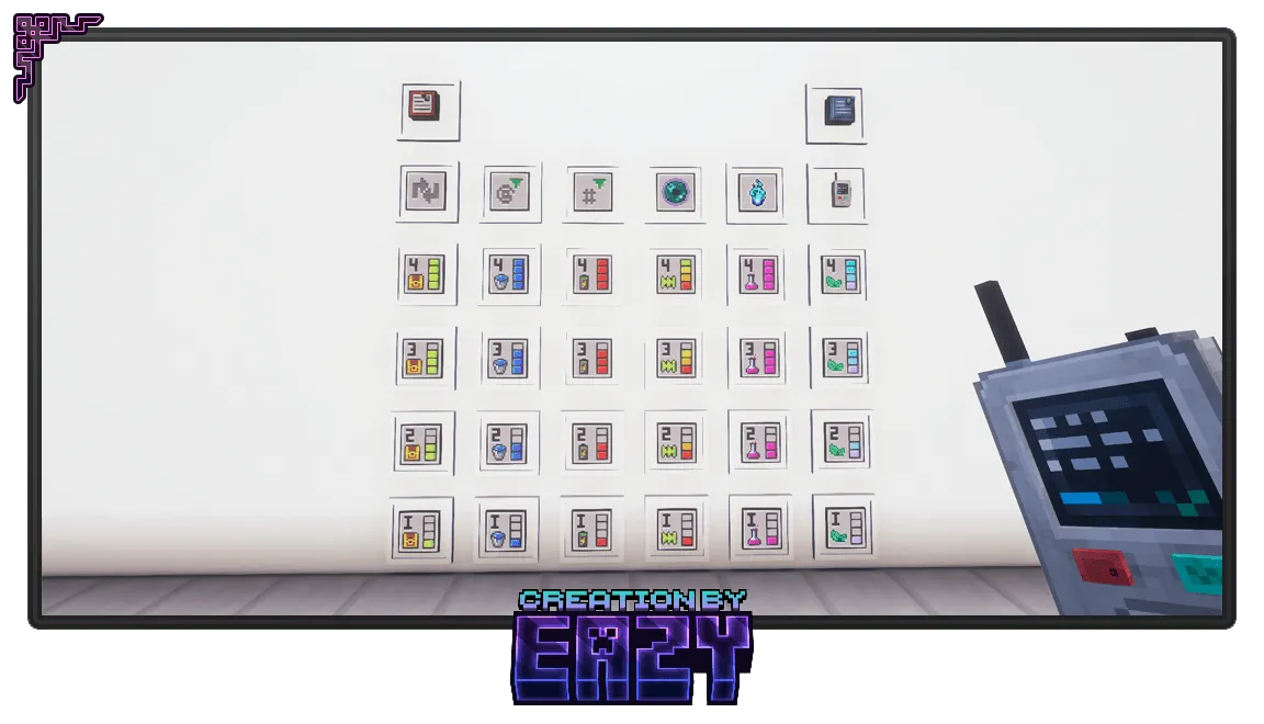 Pretty Routers, Текстуры, Minecraft