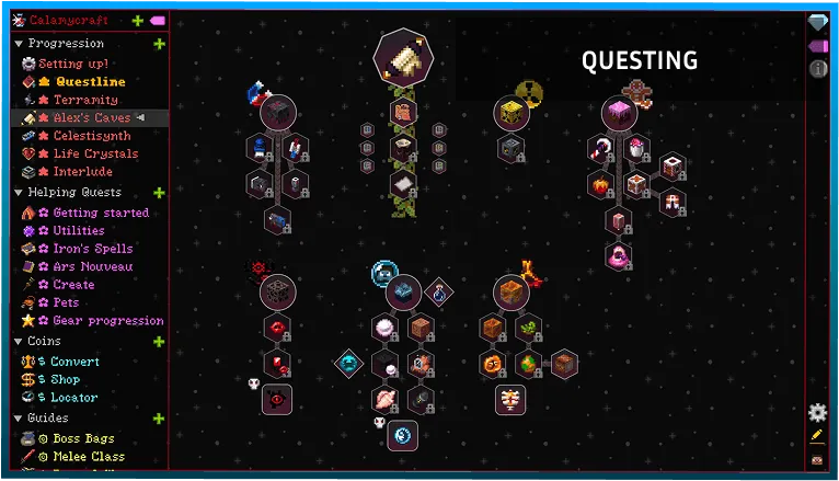 Calamycraft, Модпаки, Minecraft