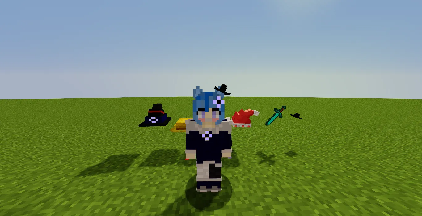 Custom Random Hats, Текстуры, Minecraft