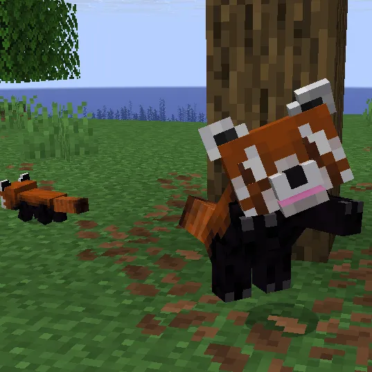 Animal Garden - Red Panda — скриншот 2 (Моды, Minecraft)