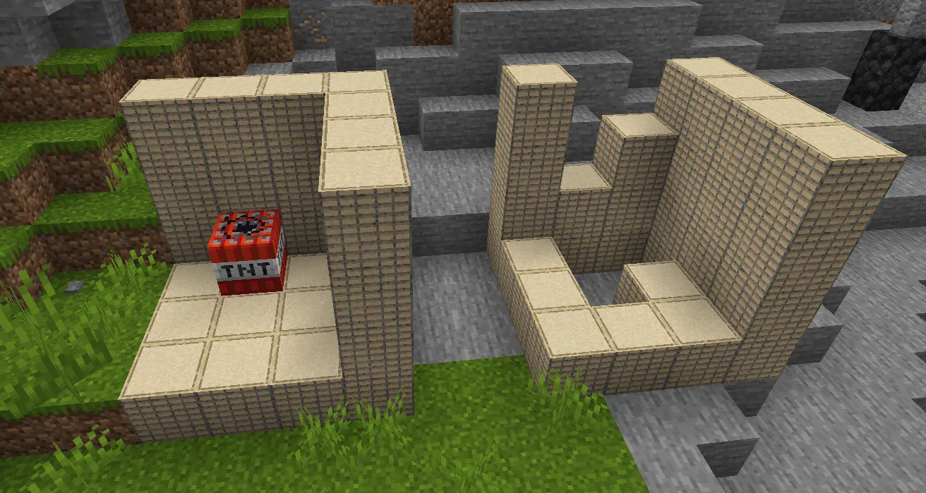 Bunker & Frontline Block kit, Моды, Minecraft