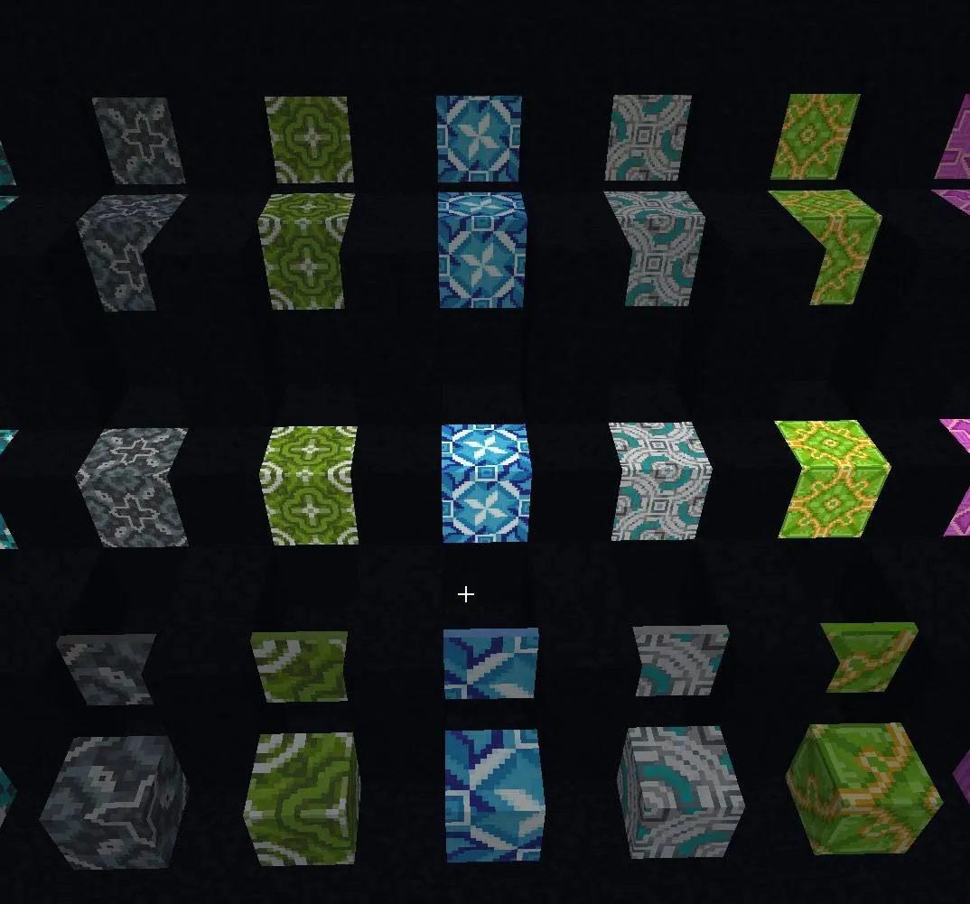 Patterned Mosaics, Моды, Minecraft
