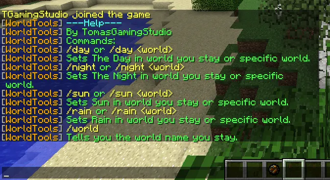 WorldTools — скриншот 4 (Плагины, Minecraft)