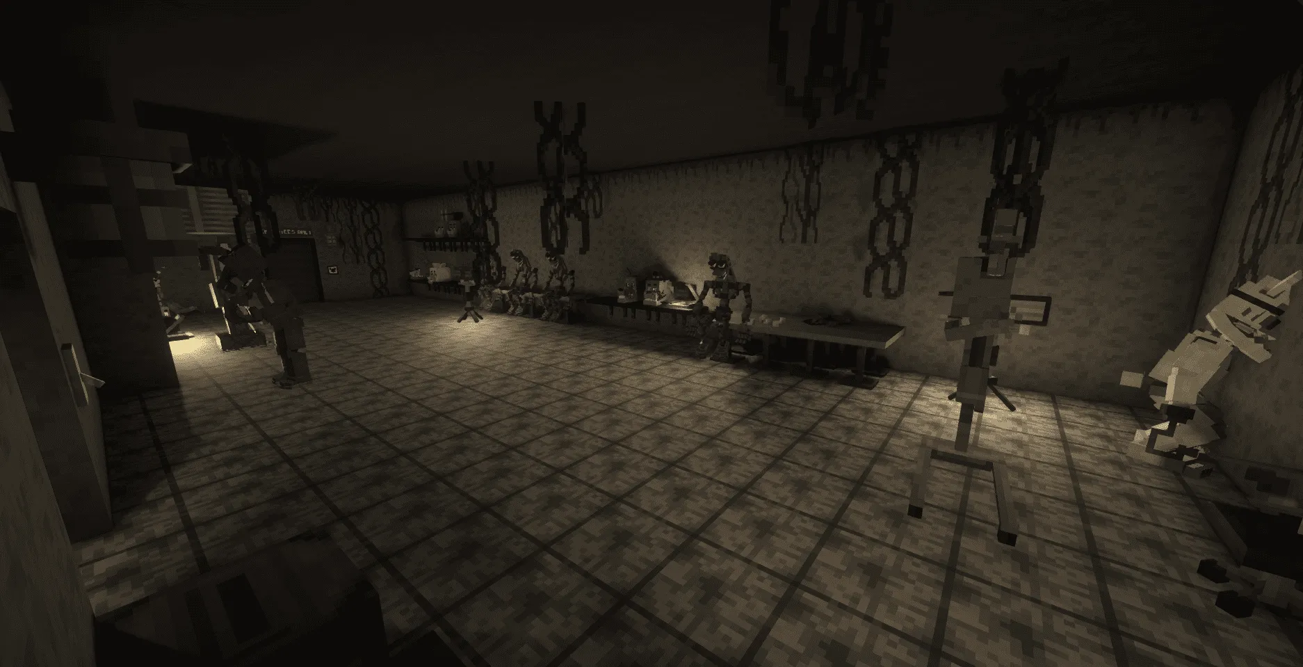 Five Nights at Pixels - The Movie — скриншот 9 (Модпаки, Minecraft)
