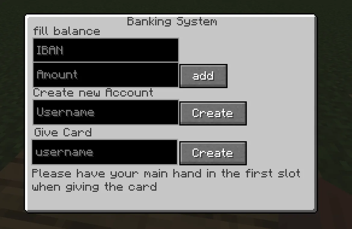 dani's Economy mod — скриншот 5 (Моды, Minecraft)