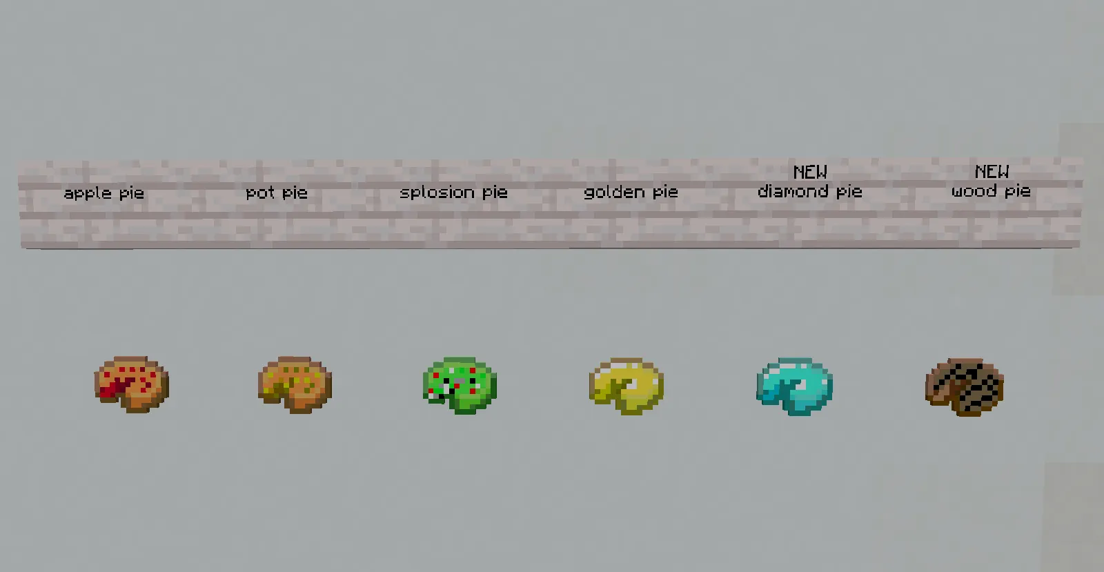 MORE PIES — скриншот 2 (Моды, Minecraft)