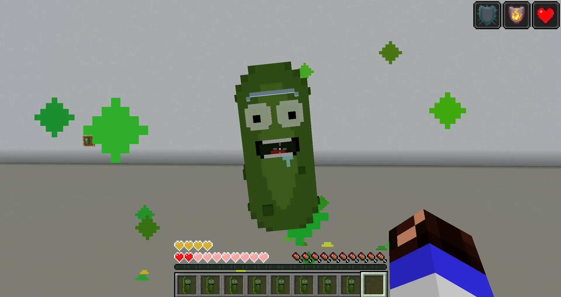 Totem Pickle Rick — скриншот 1 (Текстуры, Minecraft)