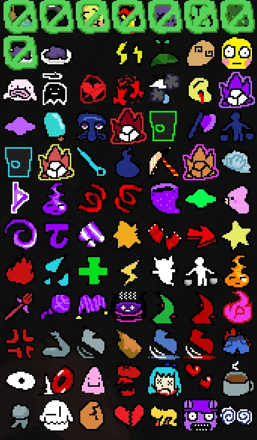 Undertale 2 Effect Sprites, Текстуры, Minecraft