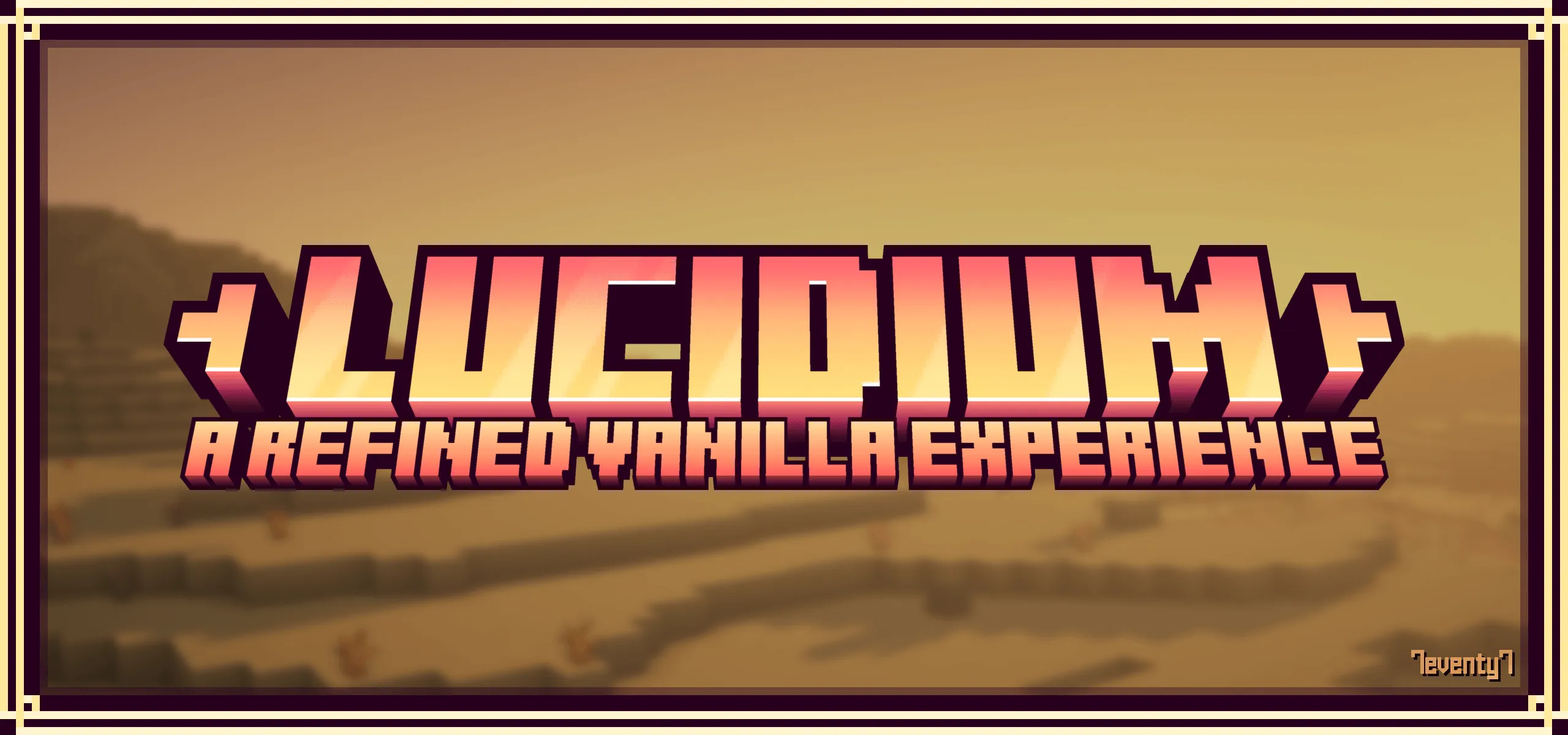 Lucidium — скриншот 1 (Текстуры, Minecraft)