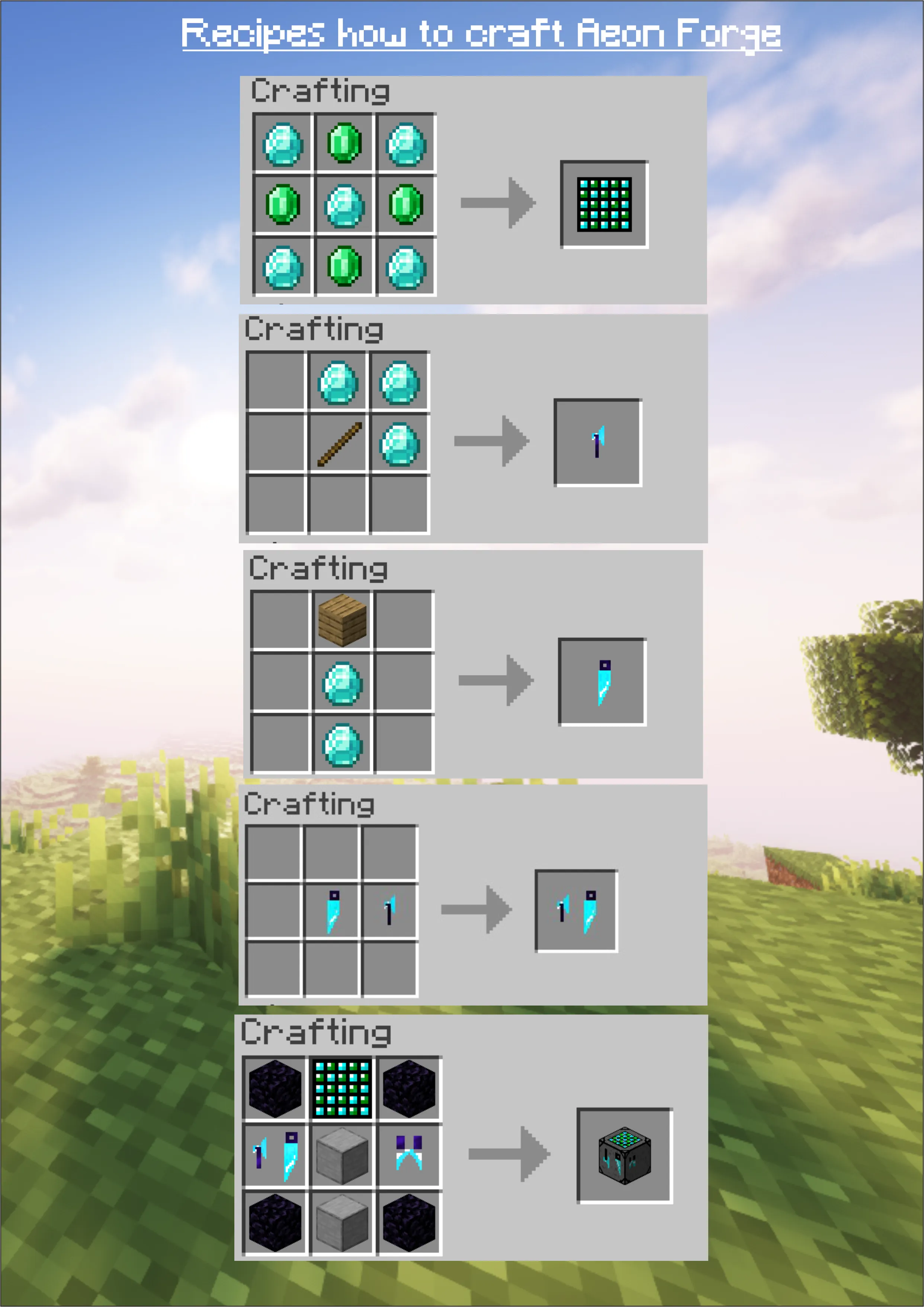 Diary of an Eight bit Warrior — скриншот 2 (Моды, Minecraft)