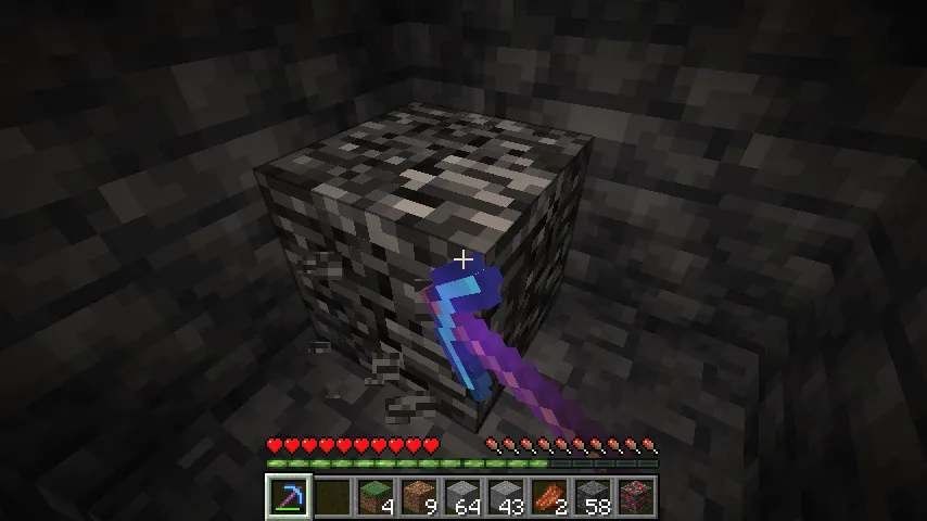 MineableBedrock — скриншот 1 (Моды, Minecraft)