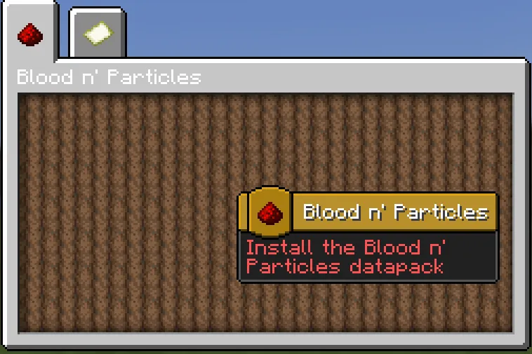 Blood N' Particles - Datapack, Дата-паки, Minecraft
