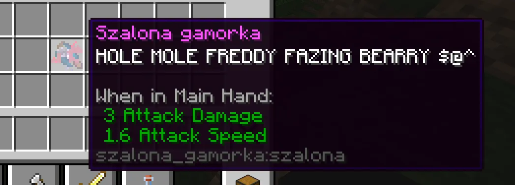 Szalona gamorka, Моды, Minecraft