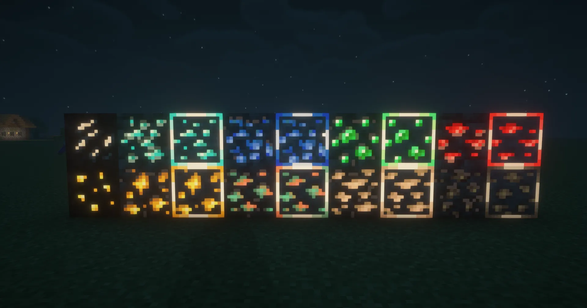 LushGlow, Текстуры, Minecraft