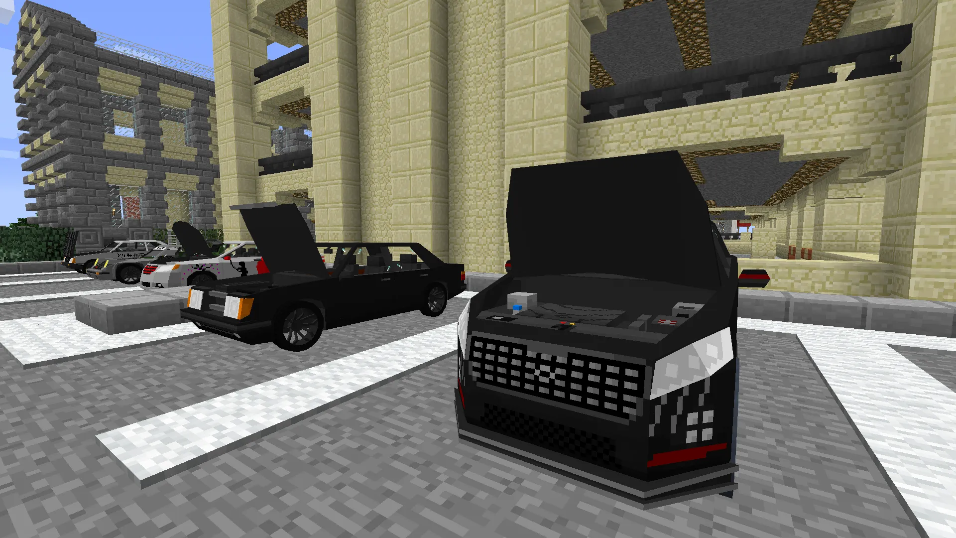 Immersive vehicles full bundle — скриншот 8 (Модпаки, Minecraft)