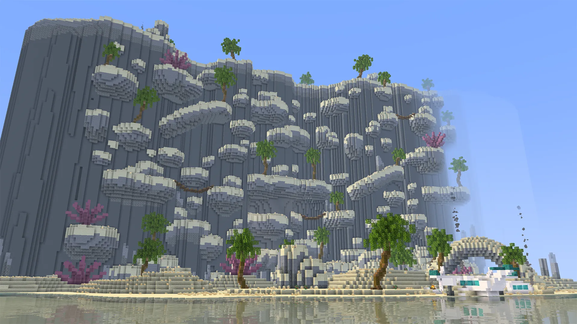 PEAK Craft Map, Карты, Minecraft