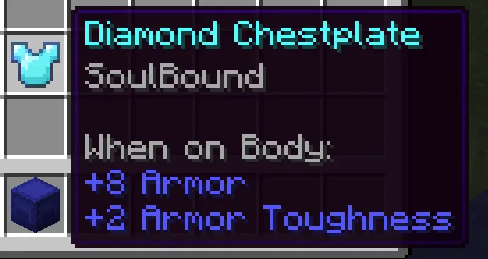 Soulbound Enchant — скриншот 2 (Моды, Minecraft)