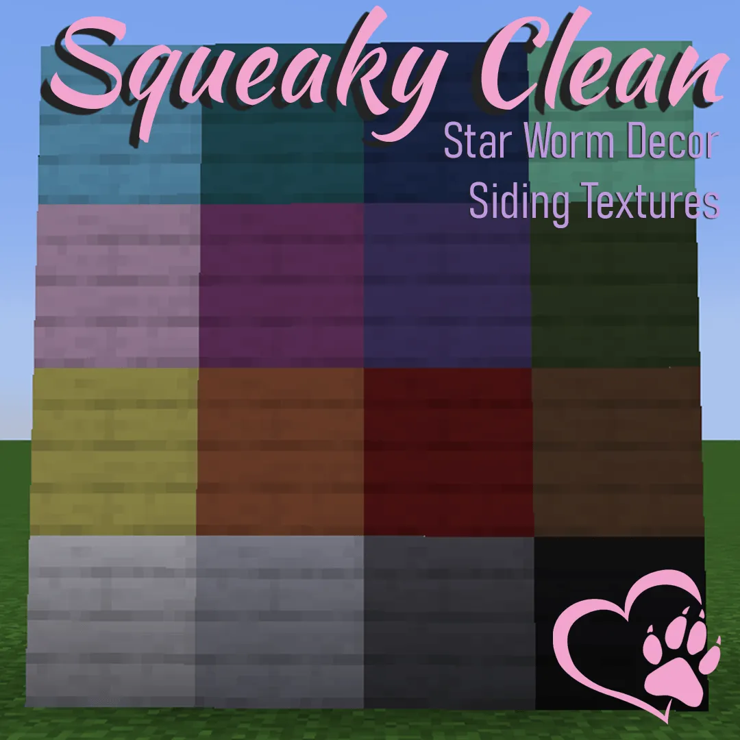 Squeaky Clean: SWDM Siding Textures — скриншот 1 (Текстуры, Minecraft)