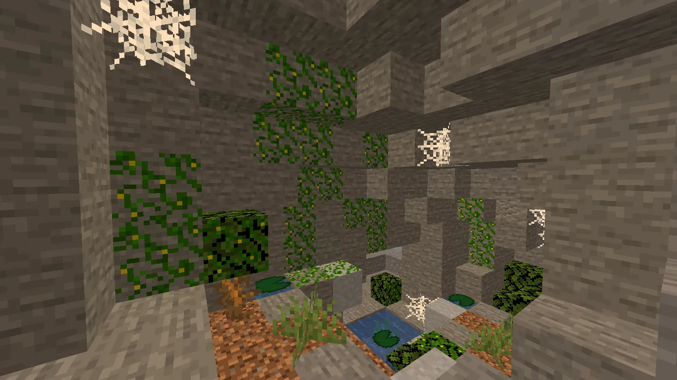 glow lichen life, Текстуры, Minecraft