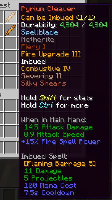 Construct's Casting, Моды, Minecraft