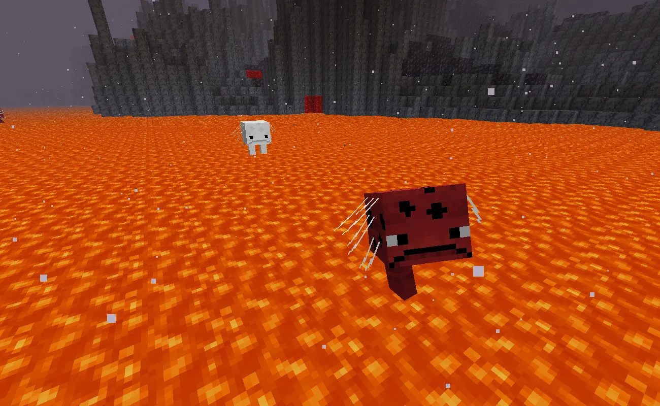 Strider Variants and Better Spiders — скриншот 12 (Текстуры, Minecraft)