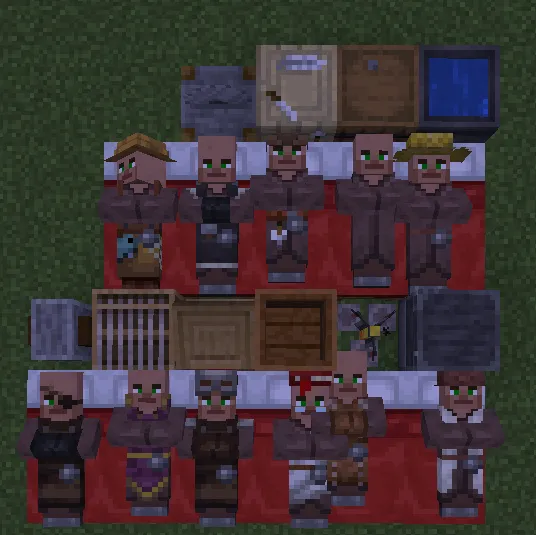 Villagers Improved — скриншот 4 (Текстуры, Minecraft)