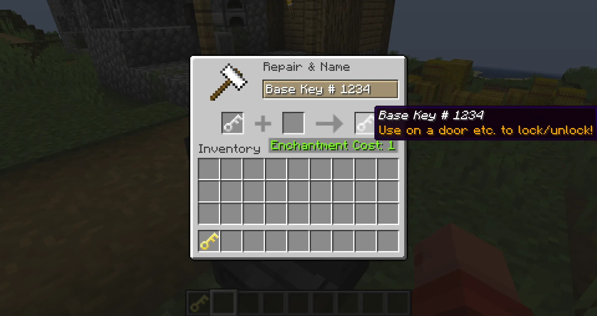 Door Lock, Моды, Minecraft