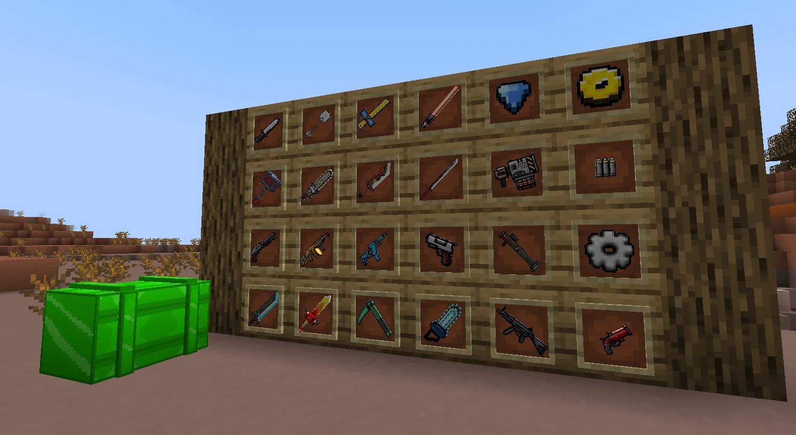 Pixel Gun, Моды, Minecraft