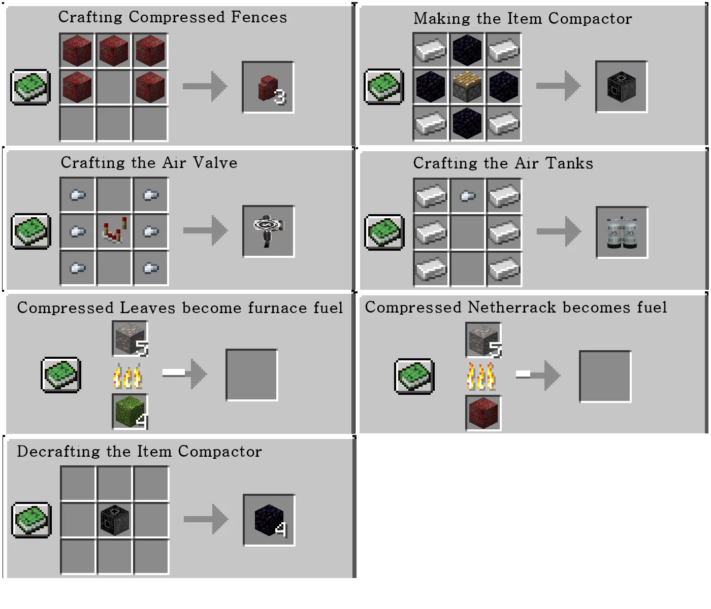 Six6Stars Item Compactor and Olympian Armors, Моды, Minecraft