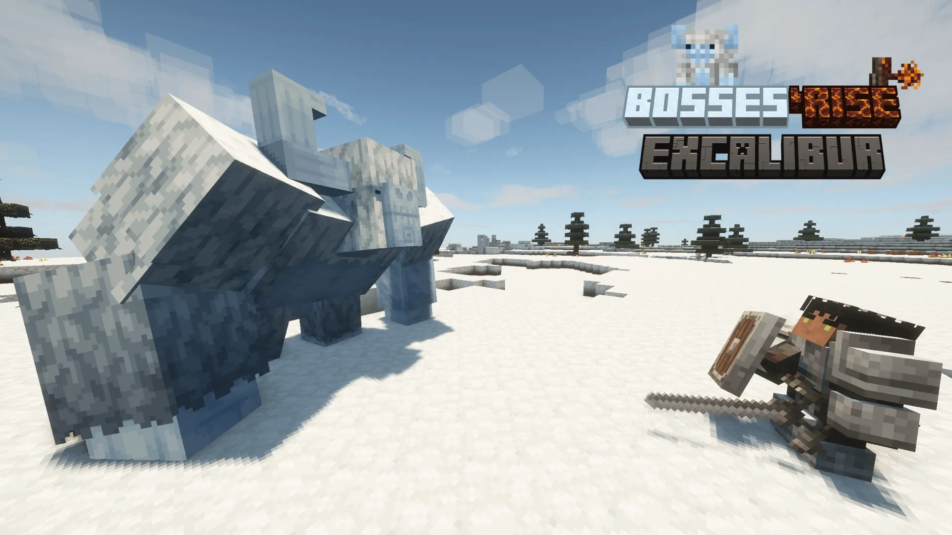 Excalibur | Bosses'Rise Support — скриншот 4 (Текстуры, Minecraft)