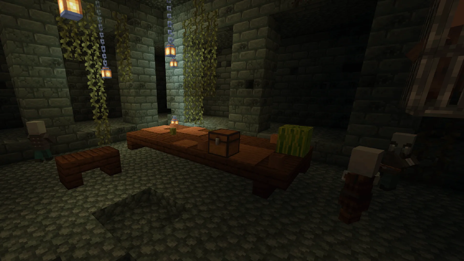 Undermod | Underground Biomes, Village Sewers, Giant Meteorite Craters, Subterranean Seas, Rives, Caves and more!, Моды, Minecraft