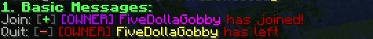 Welcome Messages | By FiveDollaGobby — скриншот 14 (Плагины, Minecraft)