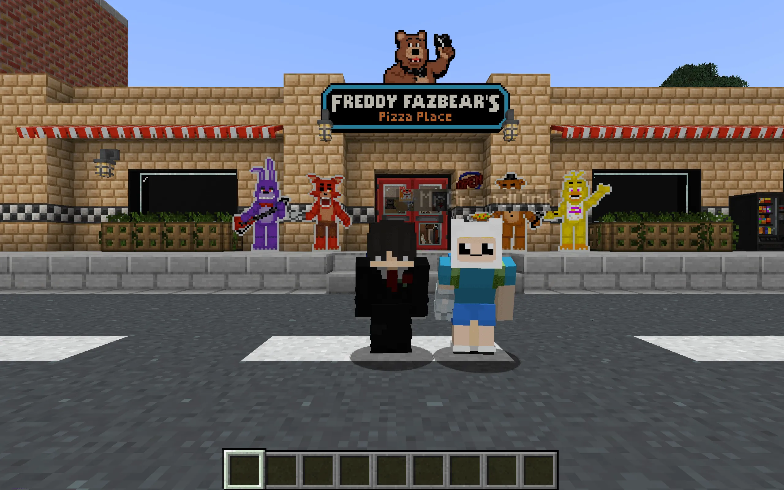 Freddy Fazbear's Pizzeria, Карты, Minecraft