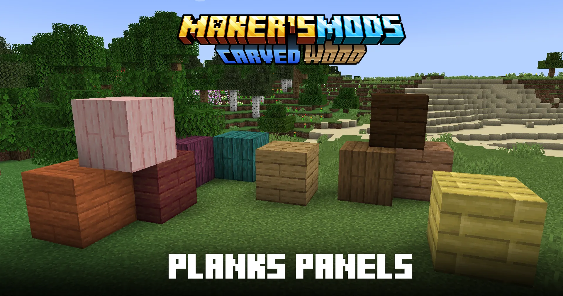 Carved Wood, Моды, Minecraft