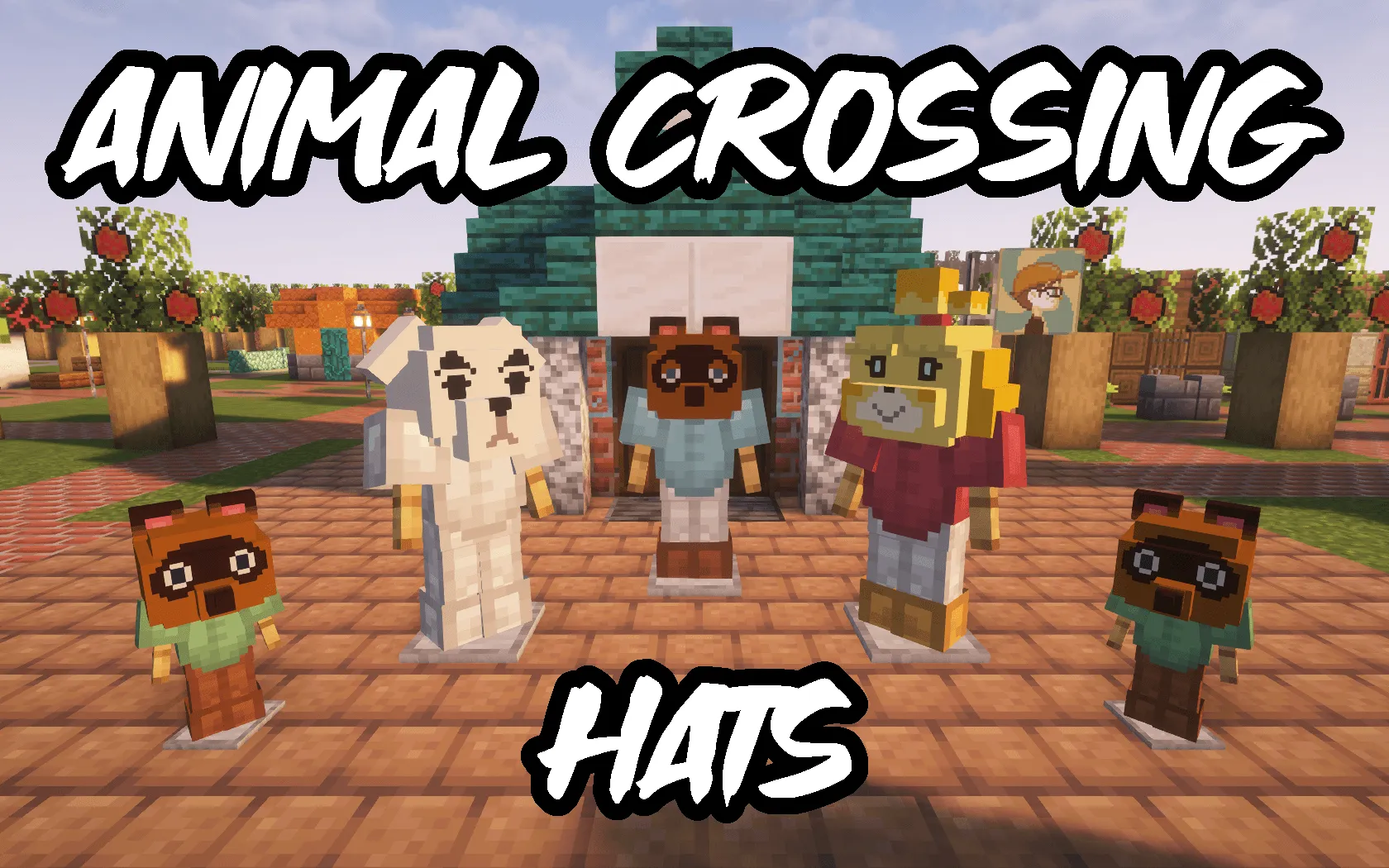 Animal Crossing Hats — скриншот 2 (Текстуры, Minecraft)