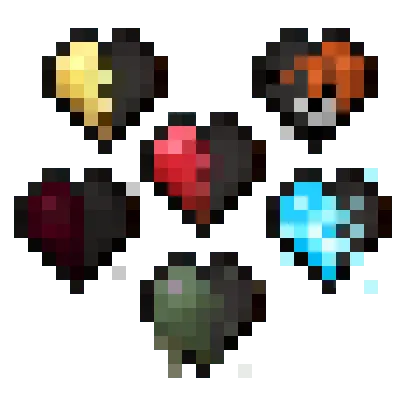 Fresh Hearts Health Bar HUD Hotbar — скриншот 3 (Текстуры, Minecraft)
