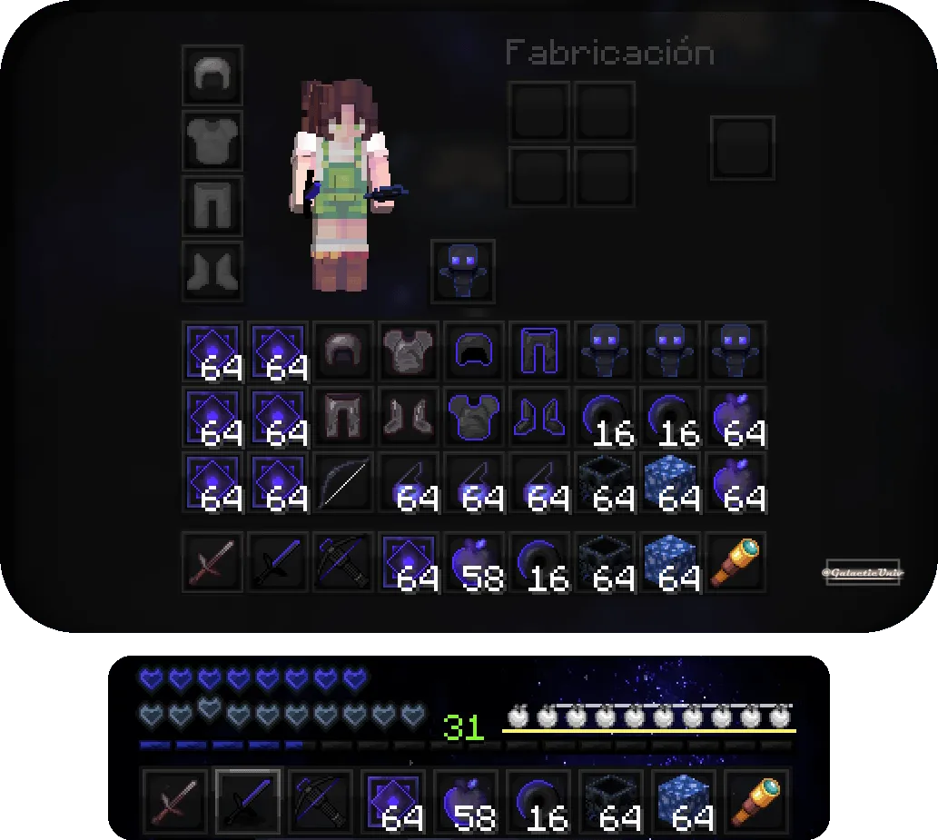 Melancholia.MOV, Текстуры, Minecraft