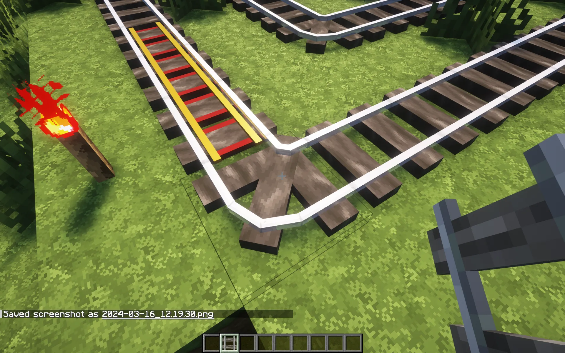 Slim Acacia Log Rails (3d models), Текстуры, Minecraft
