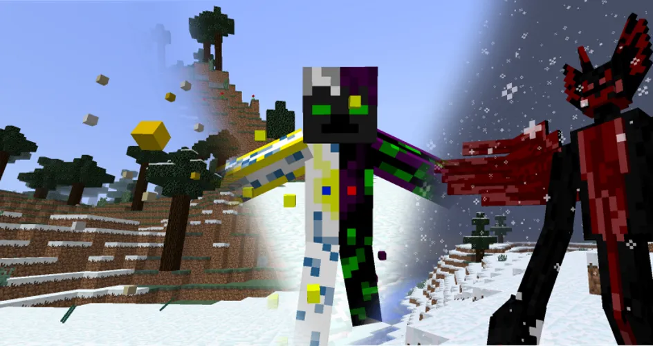 Light and dark, Моды, Minecraft